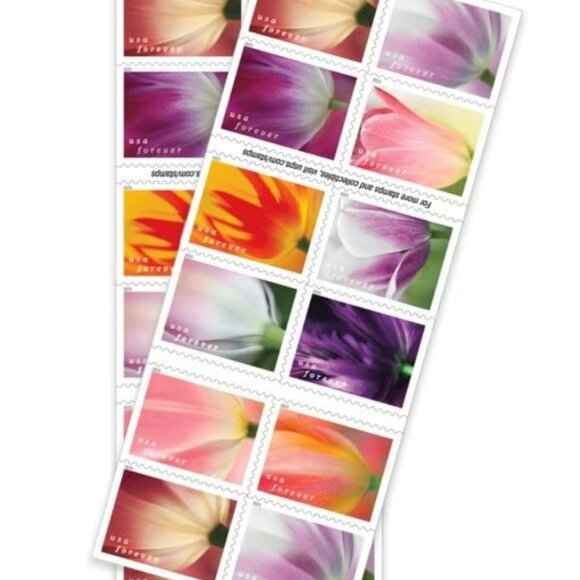 2023 Stamps Tulip Blossoms, 1000 Pcs - Picture 3 of 3